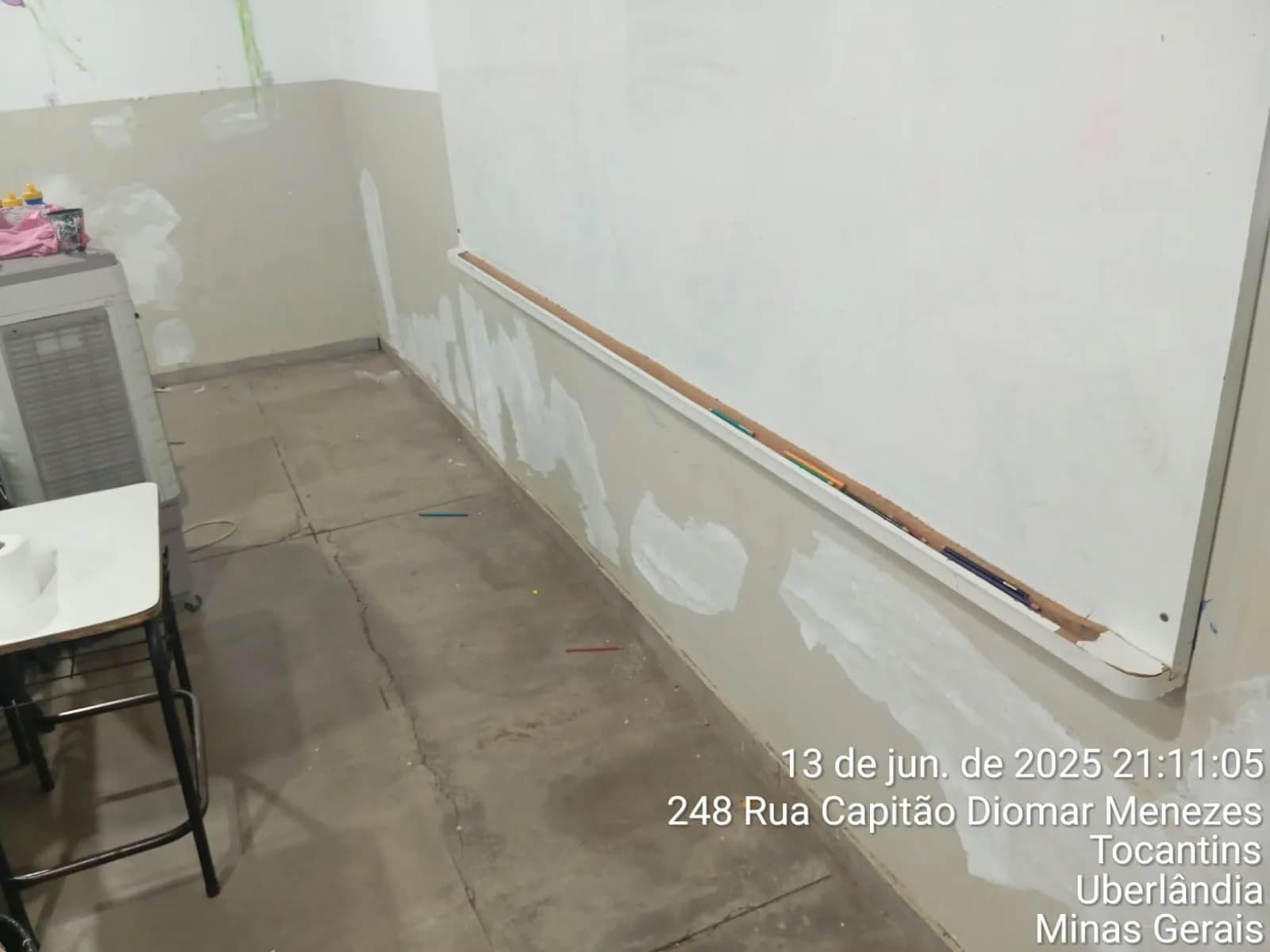 Construção de quadra e reforma — Escola Municipal Boa Vista — registro 11 da execução