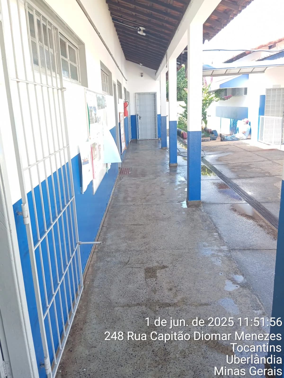 Construção de quadra e reforma — Escola Municipal Boa Vista — registro 1 da execução
