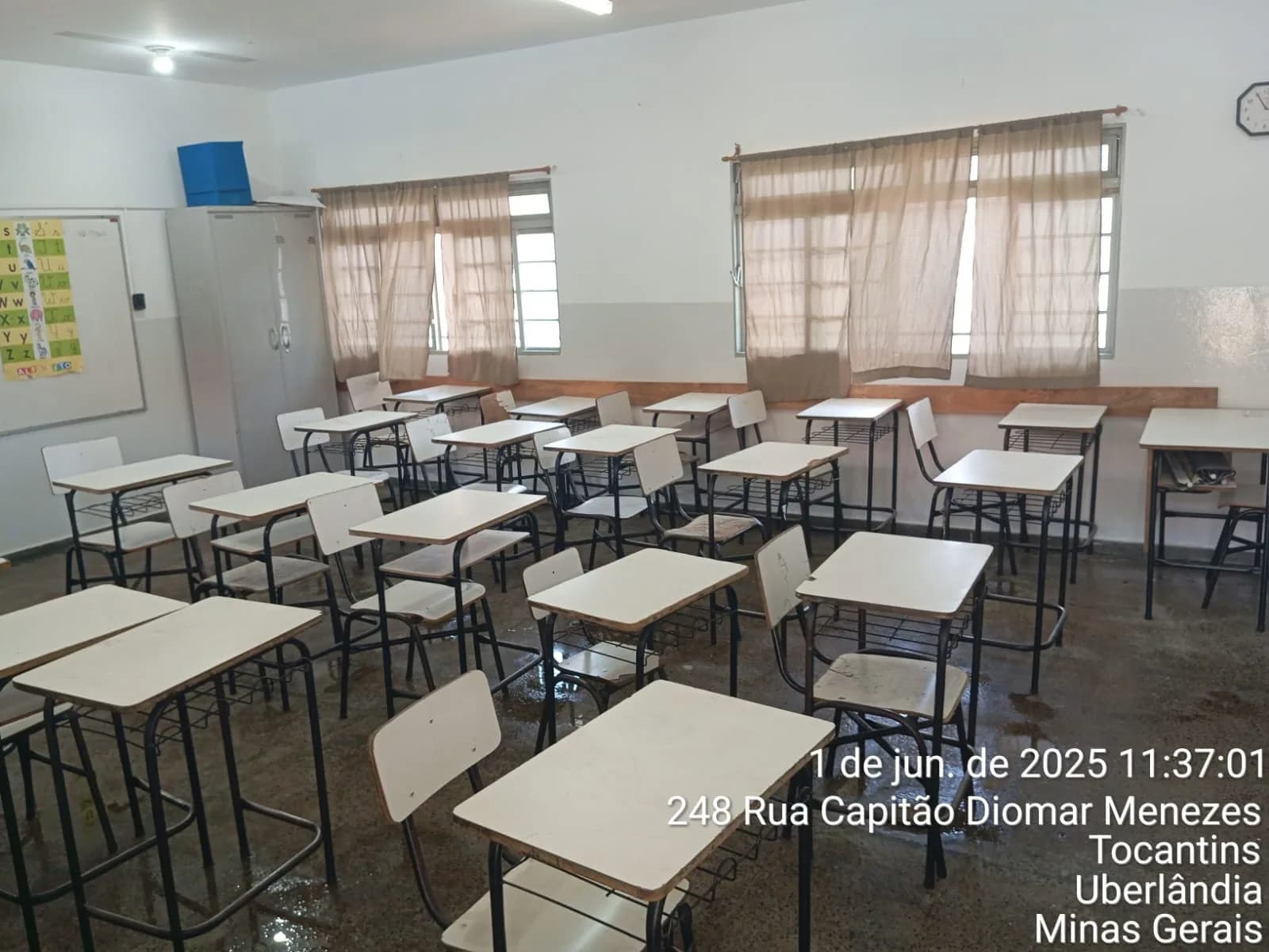 Construção de quadra e reforma — Escola Municipal Boa Vista — registro 10 da execução