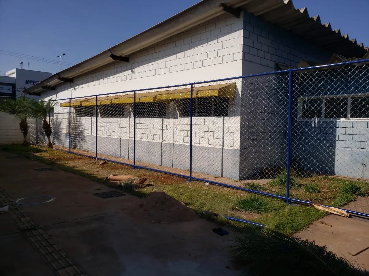Execução de alambrado — CEAI Brasil — registro 7 da execução