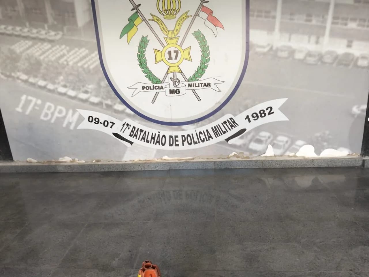 Reformas no 17º Batalhão da Polícia Militar — registro 24 da execução