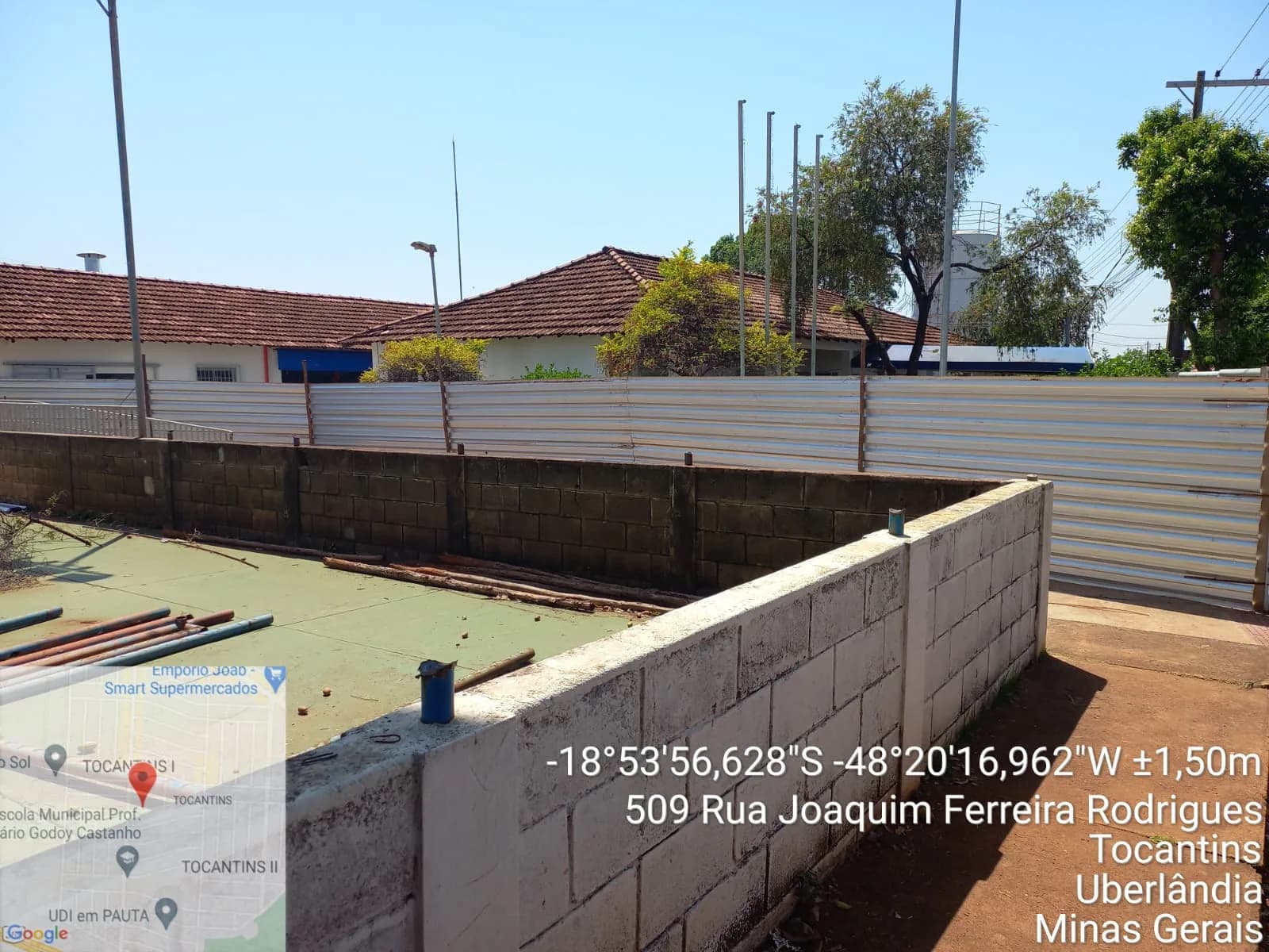 Construção de quadra e reforma — Escola Municipal Boa Vista — registro 24 da execução