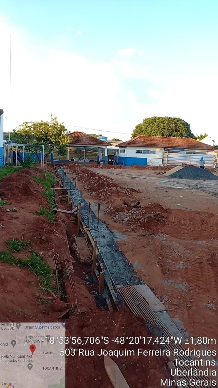 Construção de quadra e reforma — Escola Municipal Boa Vista — registro 38 da execução
