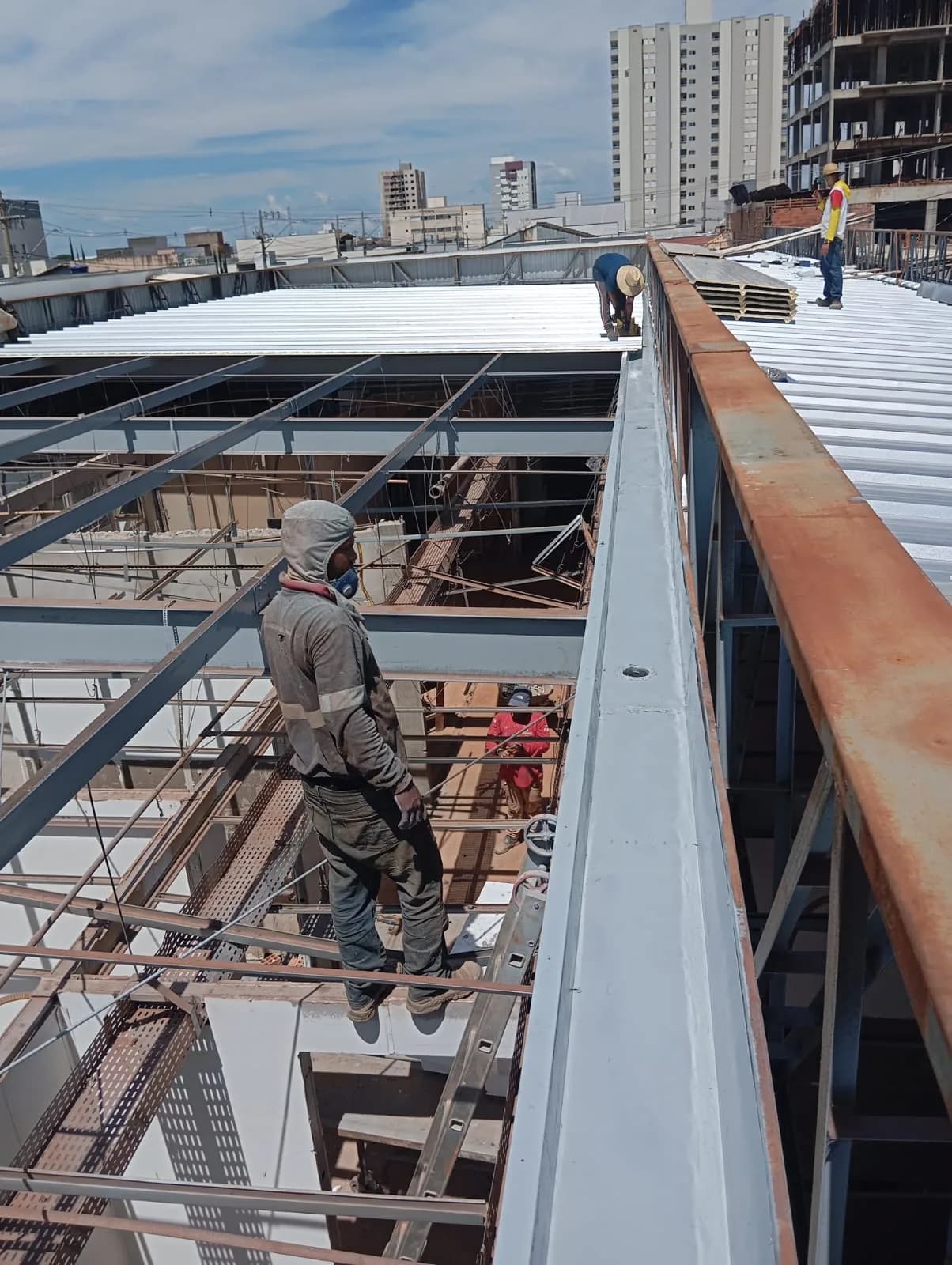 Construção de quadra e reforma — Escola Municipal Boa Vista — registro 13 da execução