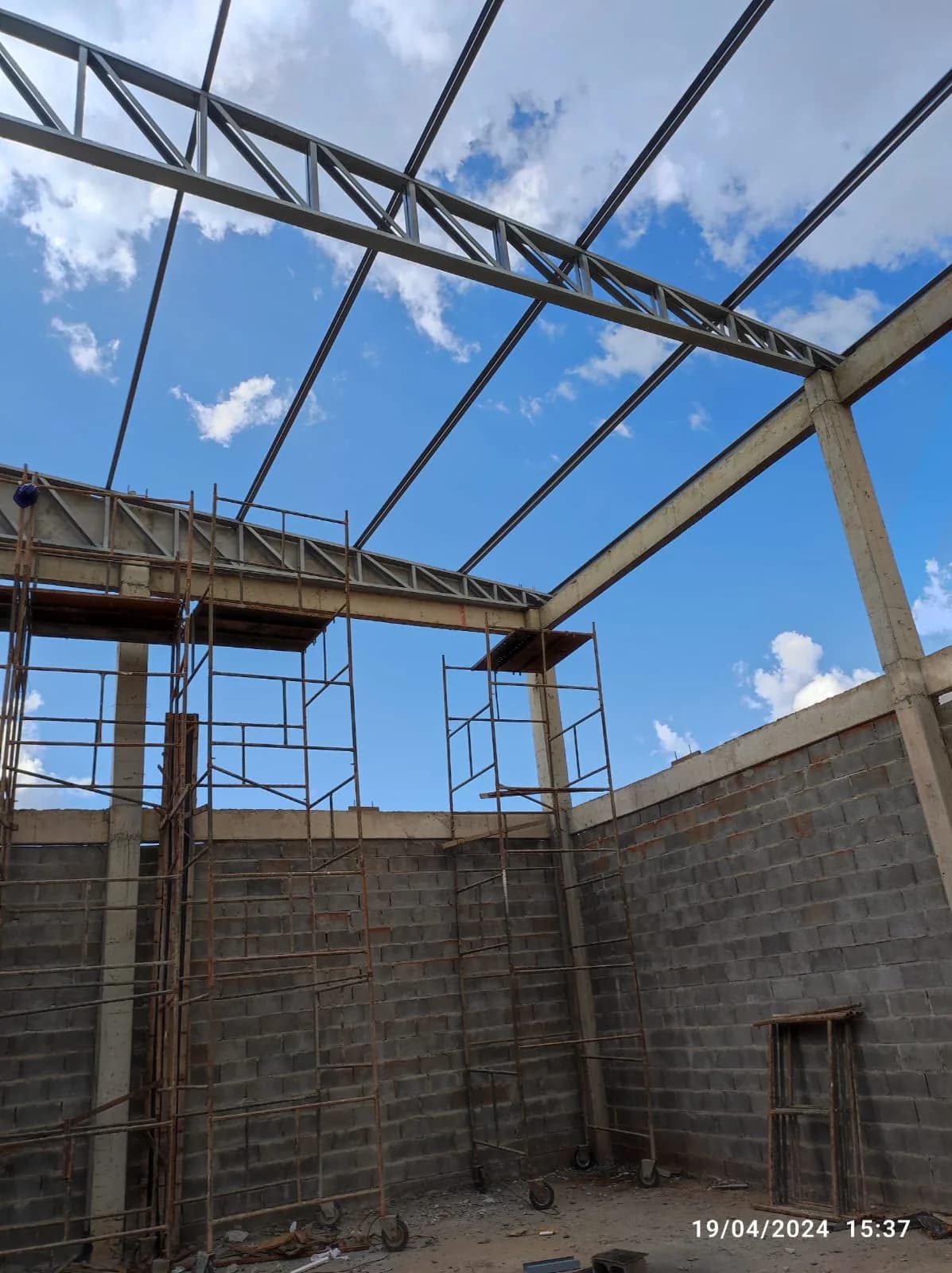 Construção de quadra e reforma — Escola Municipal Boa Vista — registro 53 da execução