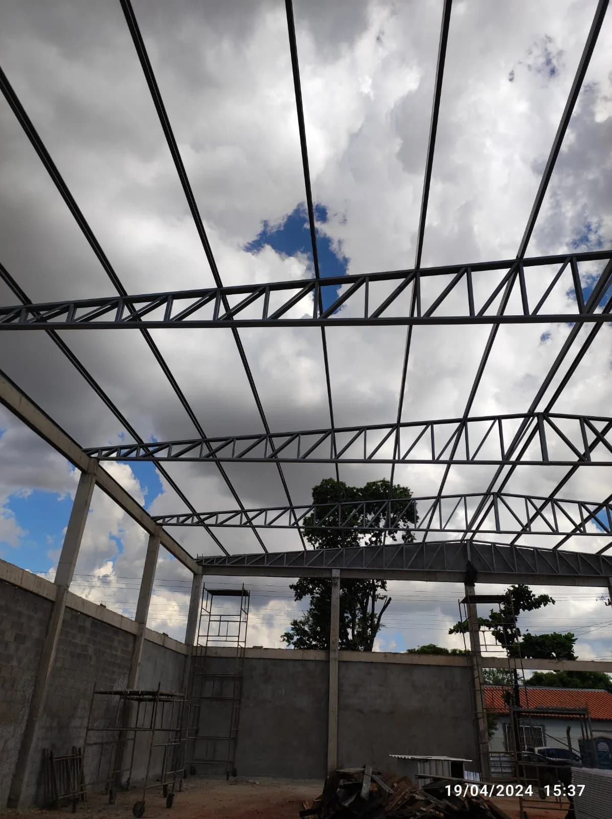 Construção de quadra e reforma — Escola Municipal Boa Vista — registro 54 da execução