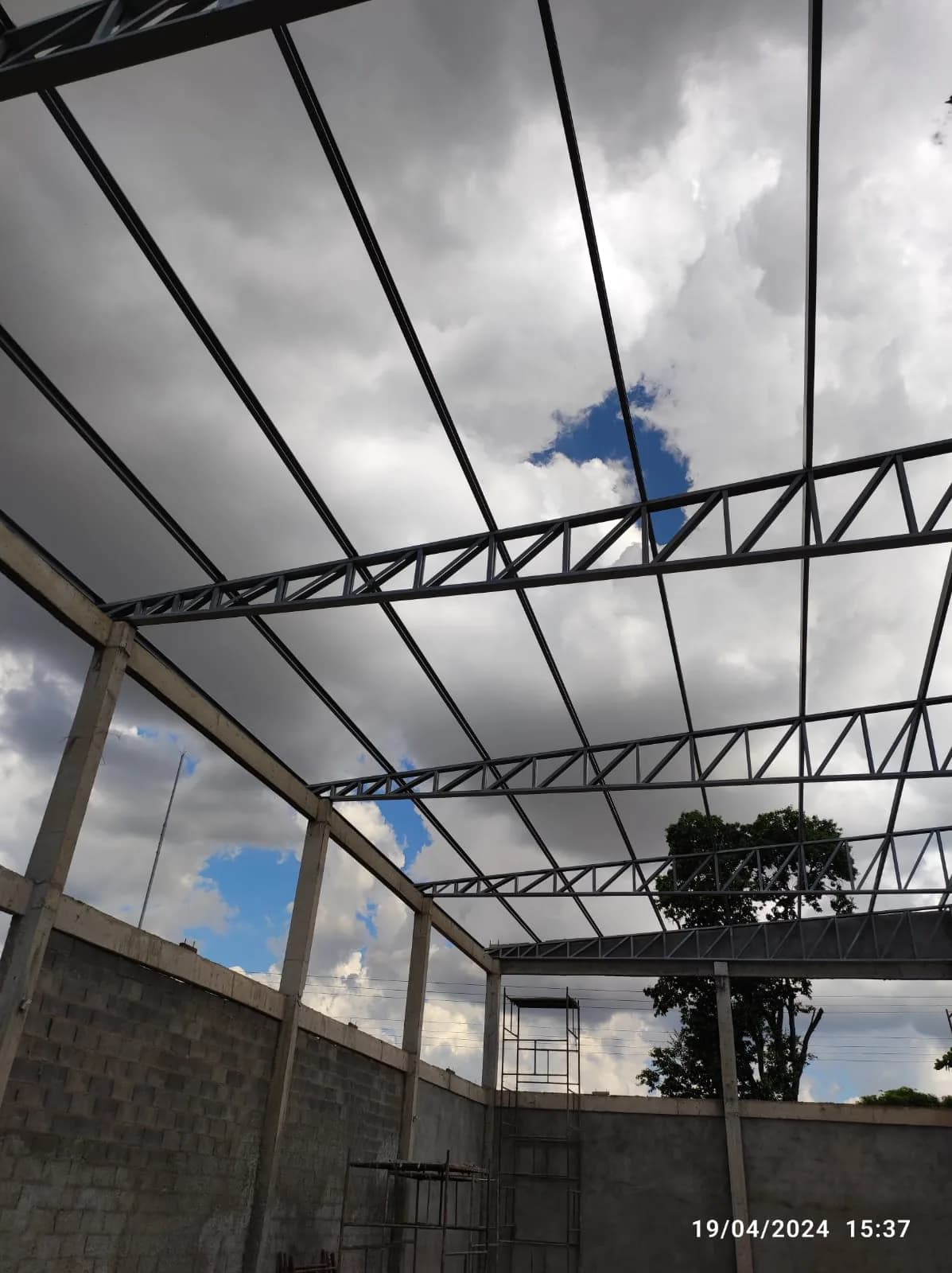 Construção de quadra e reforma — Escola Municipal Boa Vista — registro 55 da execução