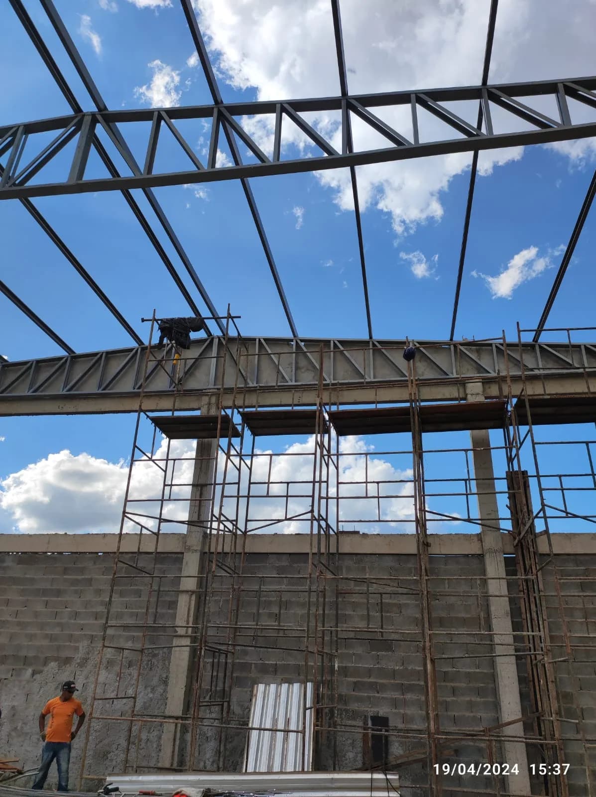 Construção de quadra e reforma — Escola Municipal Boa Vista — registro 57 da execução