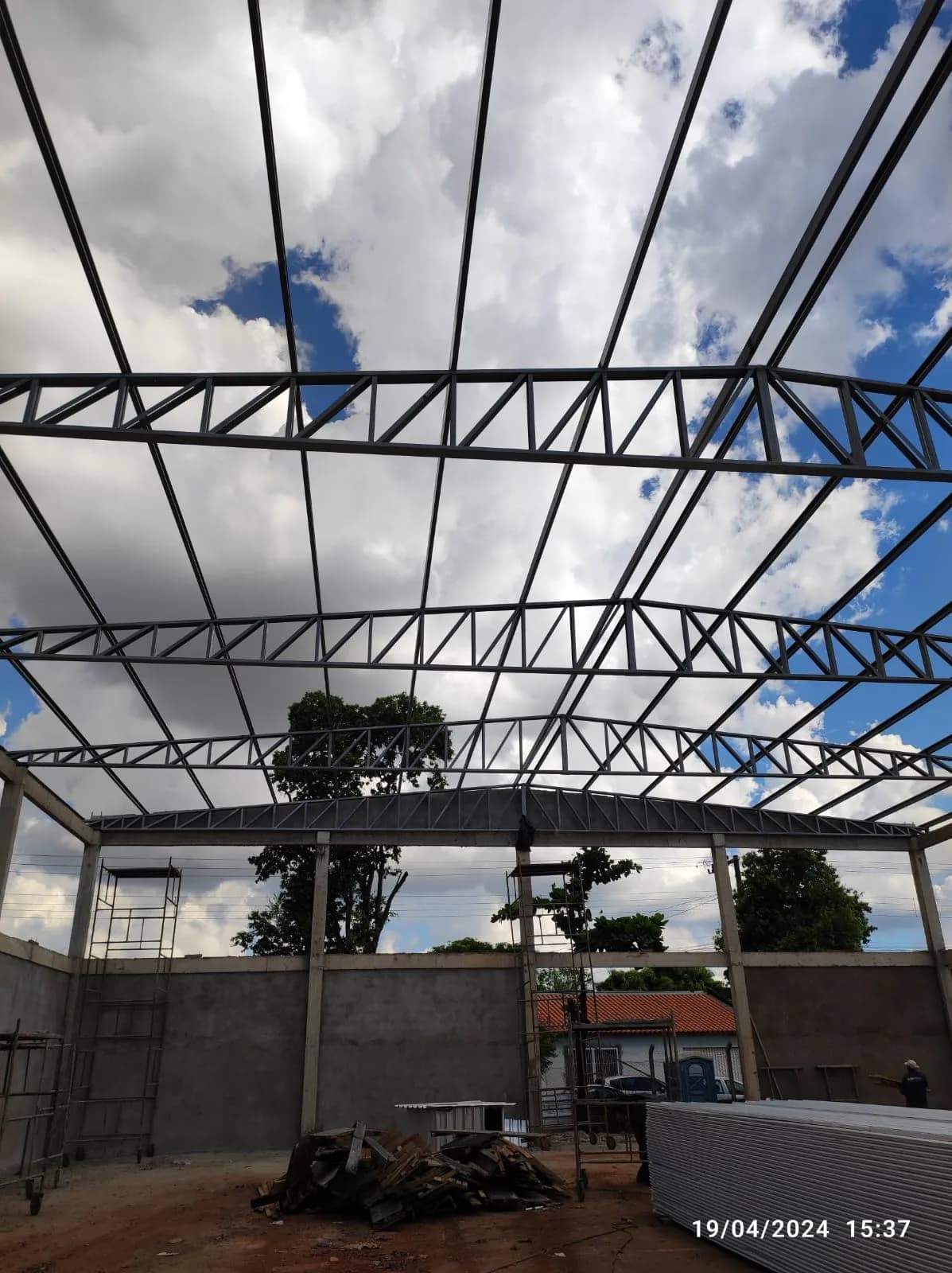 Construção de quadra e reforma — Escola Municipal Boa Vista — registro 58 da execução