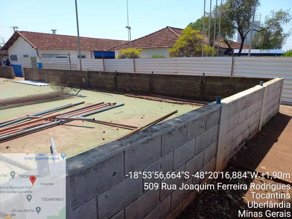 Construção de quadra e reforma — Escola Municipal Boa Vista — registro 26 da execução