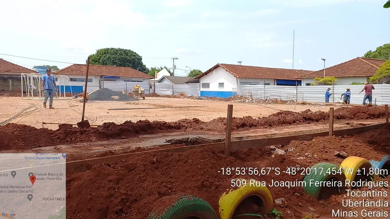 Construção de quadra e reforma — Escola Municipal Boa Vista — registro 28 da execução