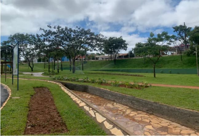 Paisagismo — Parque do Sabiá — registro 3 da execução