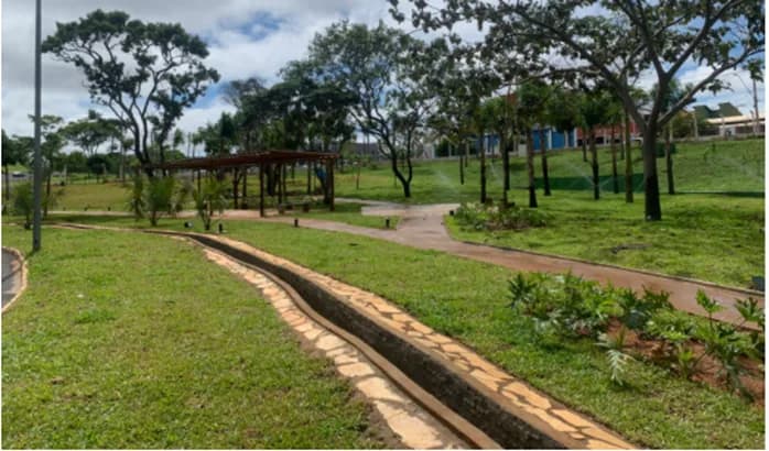 Paisagismo — Parque do Sabiá — registro 2 da execução