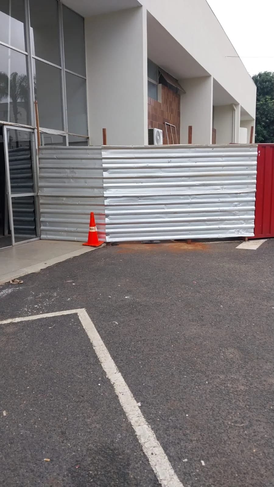 Reformas no 17º Batalhão da Polícia Militar — registro 2 da execução