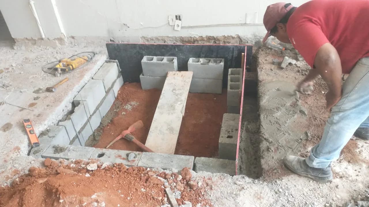 Reformas no 17º Batalhão da Polícia Militar — registro 16 da execução