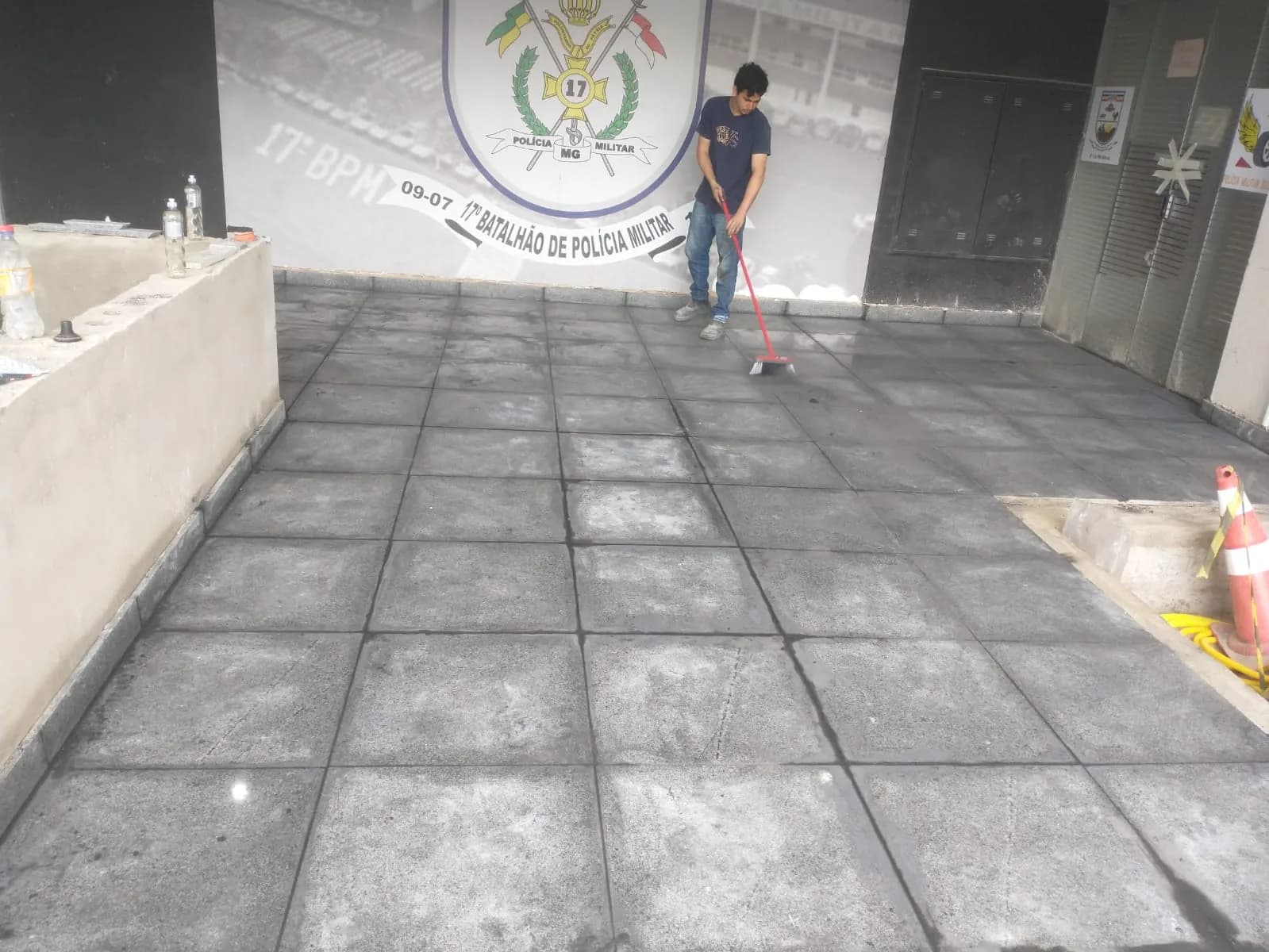Reformas no 17º Batalhão da Polícia Militar — registro 20 da execução