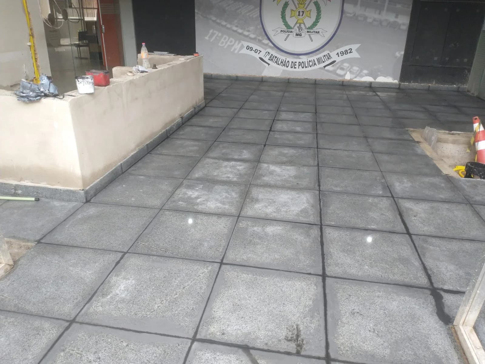 Reformas no 17º Batalhão da Polícia Militar — registro 19 da execução